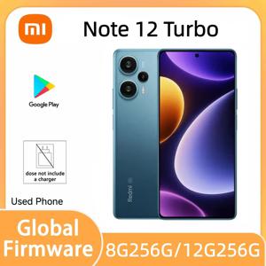 샤오미 레드미 노트 12 터보 포코 F5 5G 스냅드래곤 7 플러스 2세대 프로세서 67W 고속 충전 120Hz OLED 스크린 중고폰