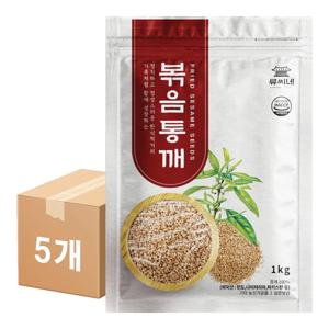 류씨네 볶음통깨 1kg 5개