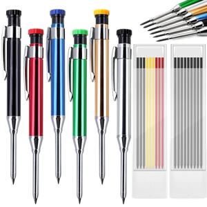 2.8mm 전문가용 금속 롱헤드 목공 기계식 연필 또는 심 리필, 목수 마킹 엔지니어링 드로잉 도구용