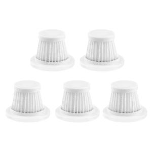 5PCS 무선 진공 청소기 Hepa 필터 세트 가정용 자동차 요소용 무선 핸드헬드 교체 필터