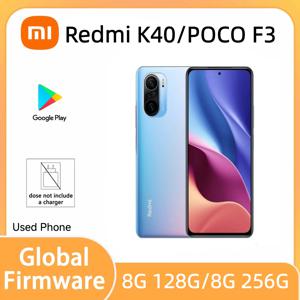 샤오미 레드미 K40/포코 F3 5G 스마트폰 CPU 퀄컴 스냅드래곤 870 휴대폰 48MP 카메라 중고폰