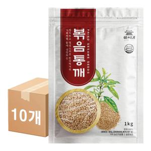 류씨네 볶음통깨 1kg 10개