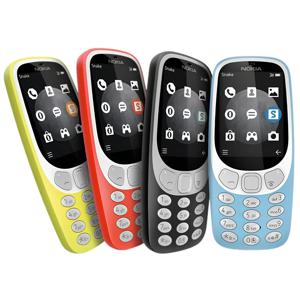 중고 노키아 3310 2018 2G 휴대폰 2.4인치 1200mAh MP3 플레이어 FM 라디오 2MP 블루투스 손전등 마이크로USB 노키아3310 언락폰