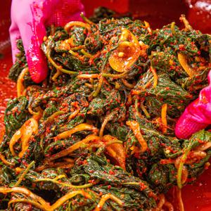 칼칼한 전라도식 깻잎순김치 1kg / 2kg / 4kg
