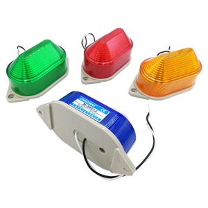 부저 스트로브 신호 경고등 TB40 N-3051J 12V 24V 220V 표시등 LED 램프 소형 점멸등 보안 경보 IP44