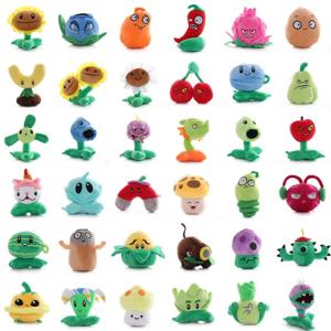 1pcs 13-20cm 식물 대 좀비 플러시 장난감 인형 PVZ 해바라기 Chomper 멜론 Peashooter 식물 어린이를위한 부드러운 인형 장난감 어린이