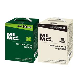 MLMC 말차라떼 바닐라라떼 스틱 2종 50개입