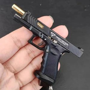 1:3 반합금 G34 권총 모델 분해형 미니 건 장난감 열쇠고리 가방 펜던트 공예품 (성인용)