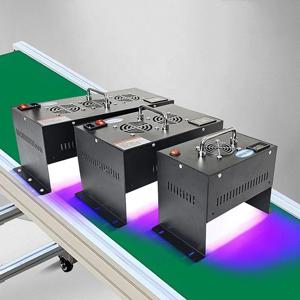 PLC 자외선 경화기 라미네이션 LED UV 경화등 잉크 무영광 접착제 건조기 레진 컨베이어 UV 경화 램프
