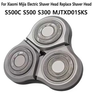 Xiaomi Mijia S500C S500 S300 전기 면도기 헤드 교체 면도기 헤드 MJTXD01SKS 커터 헤드 액세서리