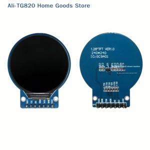 [TG820]TFT 디스플레이 1.28인치 TFT LCD 디스플레이 모듈 원형 RGB 240*240 GC9A01 드라이버 4선 SPI 인터페이스 240x240 PCB용