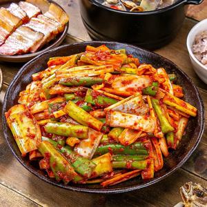 진도 대파김치 감칠맛 별미 김치