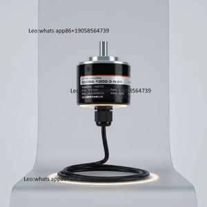GLS50H 2000PPR 24V 라인 드라이버 출력 ABZ 3상 신호 증분형 솔리드 샤프트 로터리 엔코더 OD 50mm 샤프트 8mm
