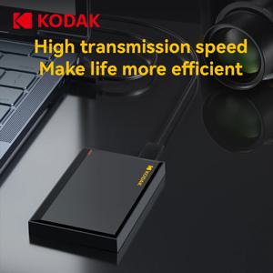 코닥 P190 휴대용 외장 하드 드라이브 5Gbps 500GB 1T 2T USB3.0 경량 PHDD PC 태블릿 PS5 XBOX 노트북 데스크탑용
