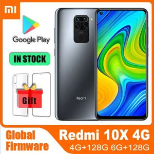 글로벌롬 샤오미 레드미 10X / 노트 9 4G 글로벌롬 4GB 램 128GB 롬 휴대폰 MTK Helio G85 48MP 쿼드 5020mAh 중고폰