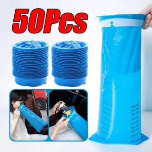 5-50Pcs 1000ML 휴대용 일회용 여행 자동차 비행기 멀미증 구토물 청소 가방 깨끗한 친환경 비닐 봉투