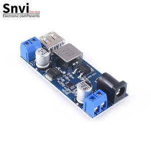 DC-DC 24V 12V ~ 5V 5A 스텝다운 벅 컨버터 전원 공급 장치 모듈 USB 레귤레이터 조정 가능 LM2596 충전 모듈 대체