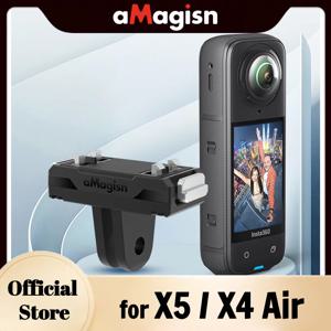 aMagisn 퀵 릴리스 마운트 (Insta360 X6 X5 / X4 Air / Ace Pro 2용), Insta360 액세서리용 자석 베이스 (X3 X4용 아님)