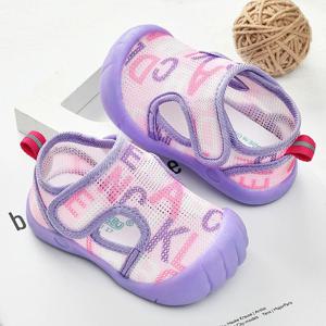 브랜드 아기 샌들 여름 새로운 0-3y 아기 산책 신발 라이트 그릴 샌들 안티 슬립 부드러운 단독 소년 신발 인기있는 도매 아이 신발