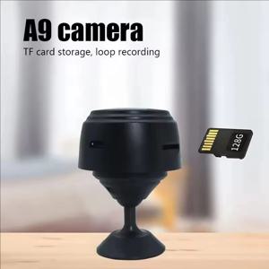 A9 미니 WiFi 무선 카메라 스마트 홈 원격 모니터링 보안 보호 감시 캠코더 비디오