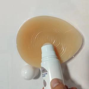 골드 코끼리 에멀젼 바인더 가슴 스티커 보이지 않는 가짜 실리콘 스킨 접착제 워터 크로스 드레서