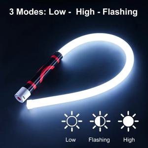 73cm 플렉시블 LED 플래시라이트 스틱 충전식 작업등 전문 정비사용 자동차 수리 엔진 베이 검사 램프