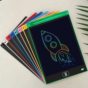 8.5인치 LCD 드로잉 태블릿 지울 수 있고 재사용 가능한 컬러 전자 칠판 어린이 필기 보드 교육용 여행 장난감 선물