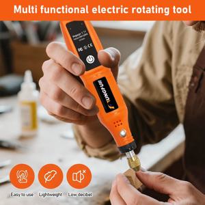 미니 전동 로터리 공구 16000RPM USB 충전 전동 공구 세트 3.7V 리튬이온 배터리 무선 드릴 펜 DIY 공예용