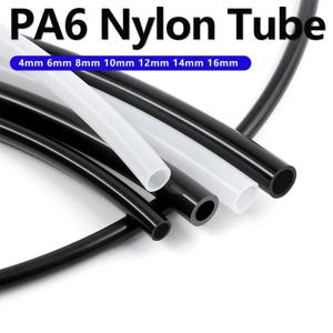 PA6 나일론 튜브 PA 파이프 라인 호스 4mm 6mm 8mm 10mm 12mm 14mm 16mm 에어 튜빙 부품 공압식 경질 폴리아미드 (콤프레셔용)