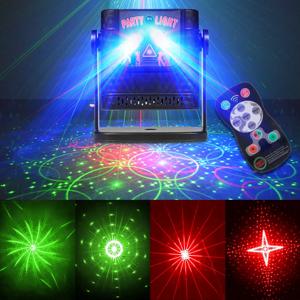 미니 60 패턴 프로젝터 파티 DJ 조명 디스코 자동차 효과 리모컨 댄스 디스코 바 LED 파티 크리스마스 무대 램프 쇼 YR10