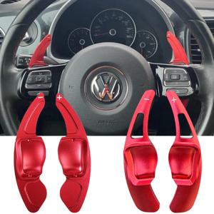 폭스바겐 골프 5 6 MK6 GTI R 제타 MK5 파사트 B6 B7 CC 폴로 샤란 티구안 시트 레온용 스티어링 휠 패들 익스텐션 시프트 커버