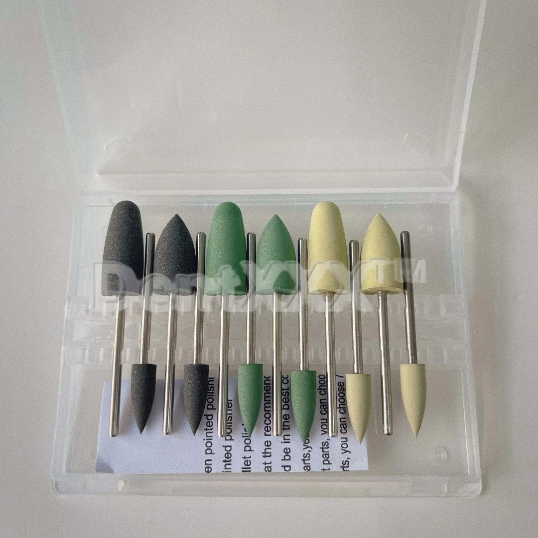 Hp0412 저속 공구용 12개/키트 수지 연마 키트, Hp 타입 생크 직경 2.35mm