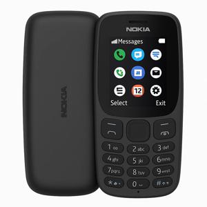 노키아 105 2019 백업폰 2SIM 마이크로USB 3.5mm FM 라디오 LED 손전등 800mAh 노키아 105 노인용폰 언락 에디션 중고