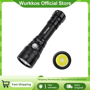Wurkkos WK20S 강력한 다이빙 손전등 IPX8 방수 스쿠버 다이빙 라이트 충전식 최대 2000 루멘 SST40 HD LED 4 가지 모드