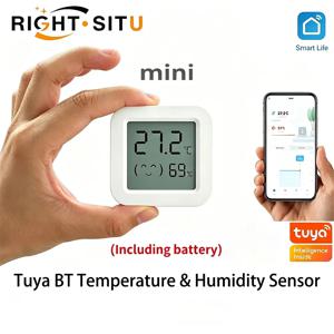 Tuya 온도 습도 센서 미니 LCD 디지털 디스플레이 APP 원격 제어와 호환 가능 BT 온도계 습도계