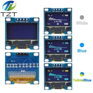 0.96 인치 OLED 4PIN 7PIN IIC 직렬 흰색 디스플레이 모듈 Arduino 용 128X64 I2C SSD1306 12864 LCD 스크린 보드