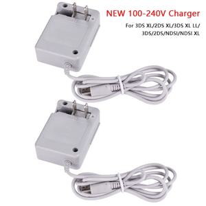 가정용 여행 벽 전원 공급 장치 AC 어댑터 충전기, EU US 플러그, 100-240V, 3DS XL LL 3DS 3DS XL 2DS XL 2DS NDSI NDSI XL