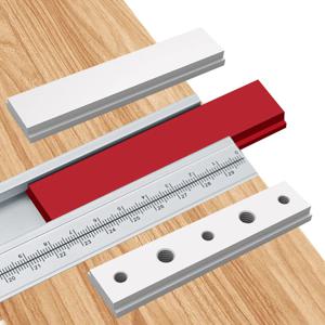 100MM T-슬라이더 알루미늄 합금 마이터 T-트랙 30/45 유형 T-슬롯 마이터 트랙 지그 T 나사 고정 장치 슬롯 목공 도구