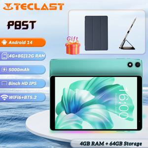 Teclast P85T 태블릿 PC 8인치 1280*800 IPS/안드로이드 14/4GB RAM/64GB ROM/Allwinner A523 8코어/Mali-G57 GPU/5000mAh/WiFi6+BT5.2