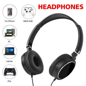 새로운 3.5mm/Type-C 플러그 유선 헤드폰 접이식 헤드폰 PC MP3 스마트 폰 태블릿 용베이스 스테레오 패션 음악 이어폰
