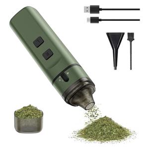 B15C 휴대용 자동 분쇄 전기 허브 그라인더 원터치 분쇄 최대 1.5g 자동 건조 향신료 밀링 머신