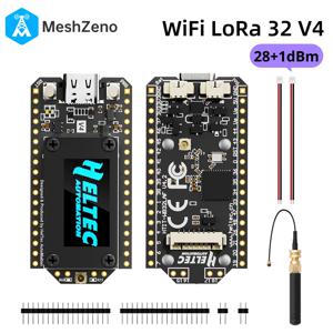 Heltec V4 ESP32 개발 보드 업그레이드된 ESP32-S3 SX1262 LoRa 모듈 WiFi 블루투스 2MB 메쉬태스틱용 915MHz 안테나 포함