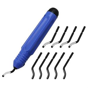 사용하기 쉬운 NB1100 디버링 스크레이퍼, 알루미늄 합금 손잡이와 날이 있는 플라스틱 모서리 잔여물 제거용 핸드 트리밍 나이프