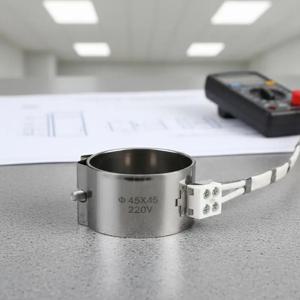 1Pc 220V 세라믹 밴드 히터 가열 요소 스테인레스 스틸 밴드 히터 사출 성형 기계용 가열 링 발열기