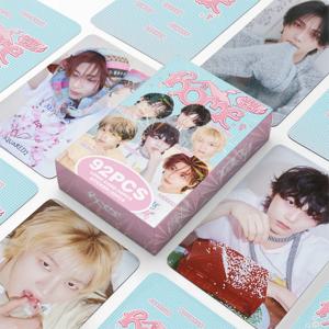 92개 홈 컬러 로모 스타 포토카드 사진 로모 카드 팬 컬렉션 프린트 카드