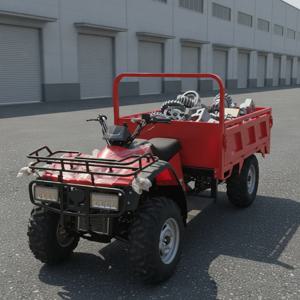 고급 400cc 농업용 유틸리티 차량 4x4 농장 운송 트레일러 포함 성인용 현장 서비스용