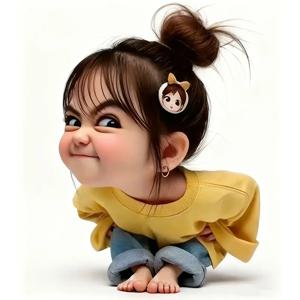 1개입 섹시한 소녀 비닐 스티커, 유리, 금속 및 세라믹 표면용 7인치 자가 접착 데칼