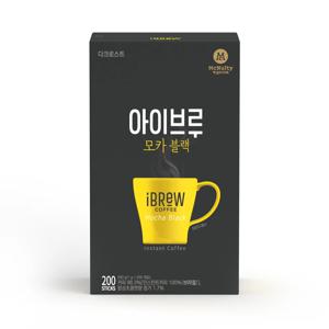 맥널티 아이브루 모카 블랙 커피믹스 200개입