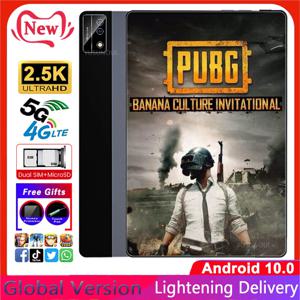 새로운 4G LTE 전화 통화 가능 8GB 램 128GB 롬 5G 와이파이 1920*1200 IPS 8코어 태블릿 10인치 구글 플레이 태블릿 PC 케이스