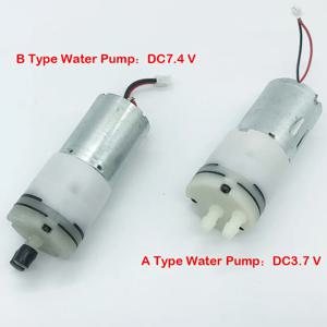 마이크로 370 워터 펌프, DC 3.7V, 5V, 7.4V, 660 ML/min 탄소 브러시 다이어프램, 셀프 프라이밍 펌프, USB 소형 펌프, 미니 워터 펌프, 1 개